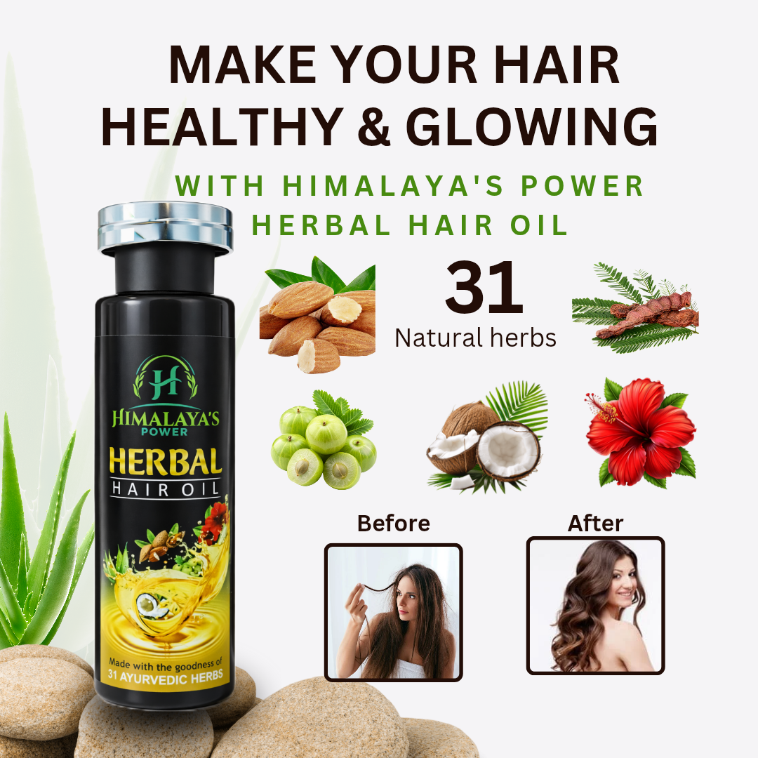 Himalaya's Power Herbal Hair Oil (120ML) - Image 2
